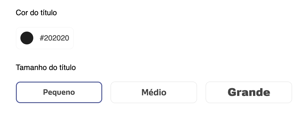 Representação de um campo de texto