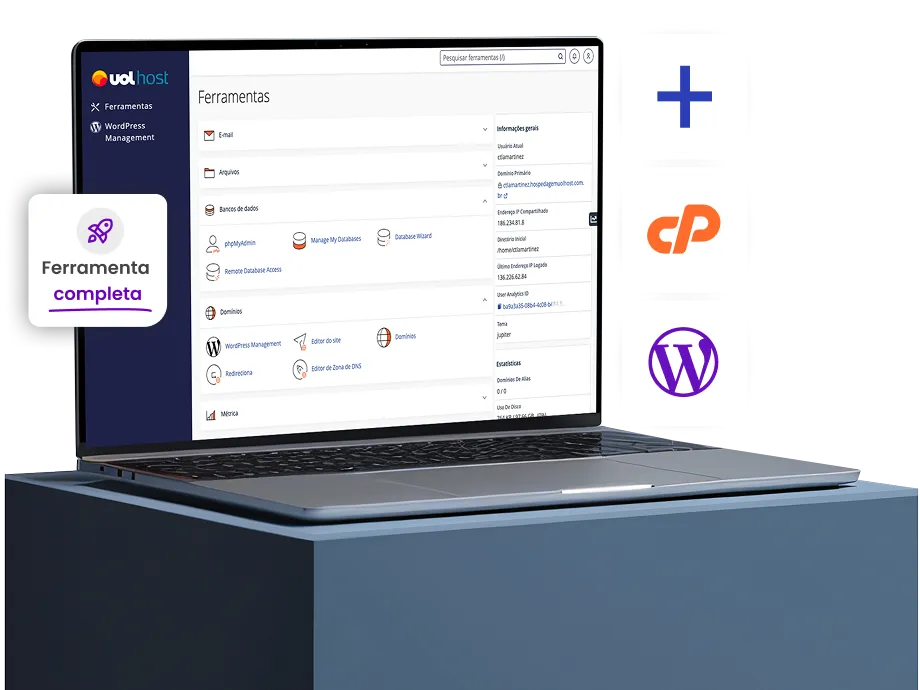Hospedagem de Sites com cPanel